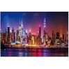 Oppidan Home "Big City Evening Skyline (32"H x 48"W)