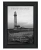 "Perseverance (Grayscale)" by Trendy Decor 4U, Ready to Hang Framed Print, Black Frame