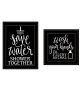 "Wash Up" 2-Piece Vignette by Fearfully Made Creations, Ready to Hang Framed Print, Black Frame