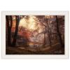 "The Pool" by Martin Podt, Ready to Hang Framed print, White Frame