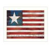 "Land of the Free" By Marla Rae, Printed Wall Art, Ready To Hang Framed Poster, White Frame