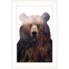 "King of the Forest" by Andreas Lie, Ready to Hang Framed Print, White Frame