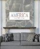 "America Land that I Love" by Cindy Jacobs, Ready to Hang Framed Print, White Frame