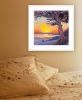 "Carmel Beach" by Jim Musial, Ready to Hang Framed Print, White Frame