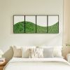 WaveMoss Metal Wall Art4pcs Set