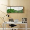 WaveMoss Metal Wall Art4pcs Set