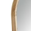 Arched Wood Wall Mirror