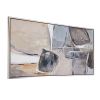 59" x 30" Large Modern Oil Painting, Framed Landscape Wall Art for Living Room Dining Room Office Bedroom