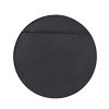 Black Round Wall Mirror 36"