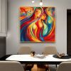 Hand Painted Oil Painting Abstract Sexy Woman Oil Painting on Canvas Large Wall Art Original Minimalist Beautiful Girl Portrait Art Custom Modern Livi