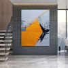 Hand Oil Painting Painted Vertical Abstract Pop Art Modern Rolled Canvas Living Room hallway bedroom luxurious decorative painting