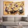 Hand Oil Painting Study for Dukas Etude Abstract Original Abstract Painting Original Oil Painting Abstract Wall Art Canvas Living Room Decoration